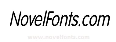 Vogel Condensed Italic