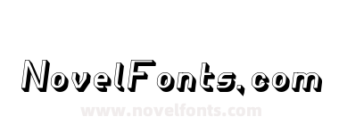 Wagon Sans Shaded Italic