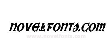 War Priest Condensed Italic