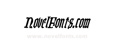 Westdelphia Condensed Italic
