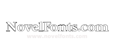 William Becker Outline Extra Bold