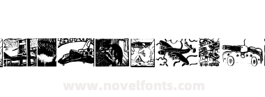 Woodcut Bats