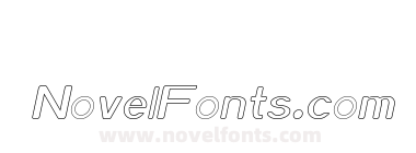 Xero Hollow Italic