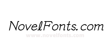 Y Oz FontAP97 Italic