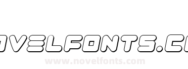 Zealot Outline Italic
