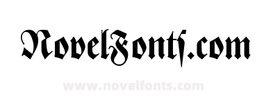 Zenith Fraktur Bold