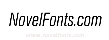 AGBuchCondensedBQ-LightItalic