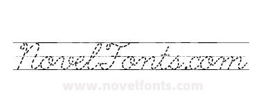 AbcCursiveDottedLined