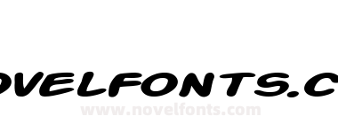Action Man Extended Bold Italic