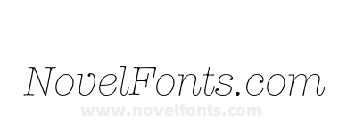 AmericanTypewriterBQ-LightItalic