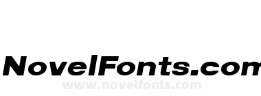 ArenaBlackExtended Italic