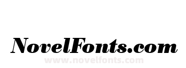 Bodoni BE Bold Italic Oldstyle Figures