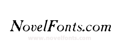 Caslon Antique Italic