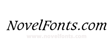 Caxton Book Italic BT