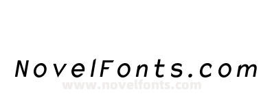 Charger Monospace Condensed Italic