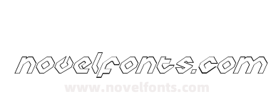 Charlie's Angles Italic Outline