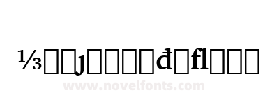 Charter BdExt BT Bold Extension