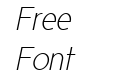 Cicle Fina Italic