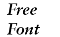 Classical Garamond Bold Italic BT