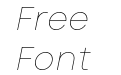 Code Next-Trial Hairline Italic