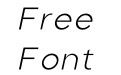 Colasta Thin Italic