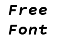 Courier Prime Sans Bold Italic