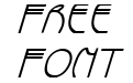 Coyote Deco Italic