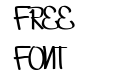 Craze One's first font