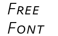 DTLProkyonTCapsLight Italic