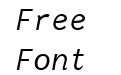 Dank Mono Italic