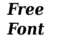 DejaVu Serif Condensed Bold Italic