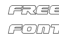 Dekaranger Outline Italic