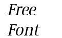 Demos LT Medium Italic