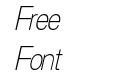 Doboto Thin Italic