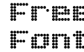 Dot Font Eng