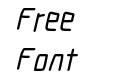 Electronic Bold Italic