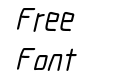 Electronic SemiBold Italic