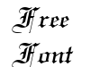 England Italic