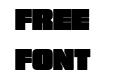 FREE FAT FONT Regular