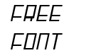 Fair 'N' Square Italic