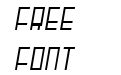 Fair N Square Condensed Regular Italic