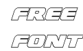 Federal Escort Outline Italic