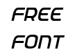 Federal Service Light Condensed Italic