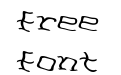 FeggoliteDancing Italic