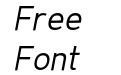 Fineness Pro Regular Italic