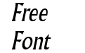 Flair Condensed Italic