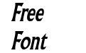 Flair Thin Bold Italic