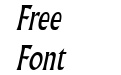 Flair Thin Italic