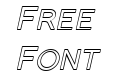 Florencesans SC Outline Italic