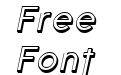 Florencesans Shaded Italic